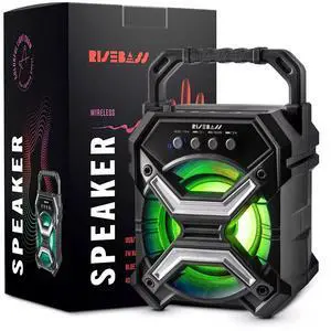 2025 NEW Portable Speaker Bluetooth Flashing Party Lights Kids Bluetooth Speaker