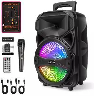 1000W Portable Wireless bluetooth Speaker Super Bass Stereo Radio FM TF AUX USB