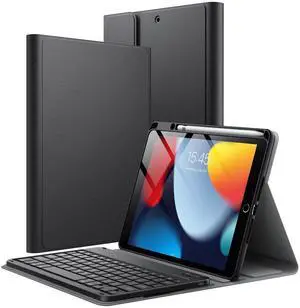Keyboard Case for iPad 10.2-Inch (2021/2020/2019 Model, 9th/8th/7th Generation)
