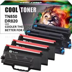 3PK TN850 Toner + 2PK DR820 Drum Compatible With Brother MFC-L5850DW HL L6400DW
