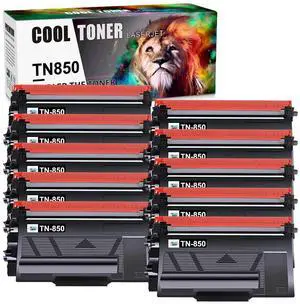 10PK TN850 Toner Compatible With Brother TN-850 MFC-L5700DW L5850DW HL-L6200DW