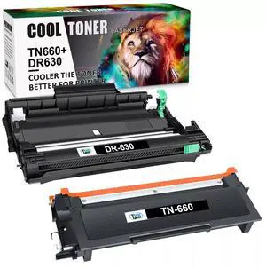 Cool Toner TN660 Toner Cartridge DR630 Drum Compatible With Brother MFC-L2700DW L2540DW