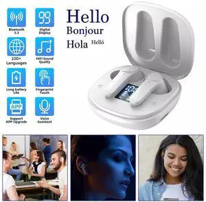 Nshi B11 Translator Earbuds 144 Language Wireless Bluetooth Two Way Smart Translation