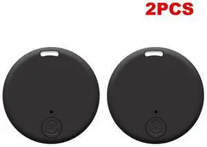 Nshi Bluetooth Mini GPS Location Device Tracking Air Tag Key Pet Child Finder Tracker 8 Pin 2 PACKS