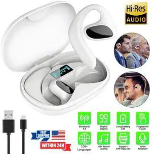 Bluetooth 5.3 Translator Earbuds 144+ Languages Smart Two Way Online Translation