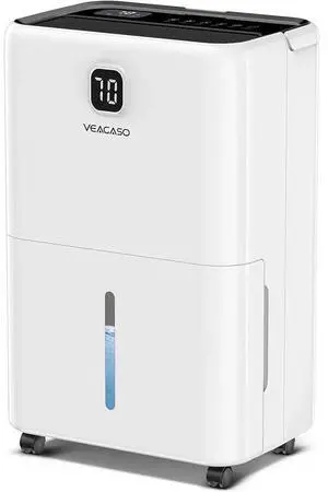 80 Pint Dehumidifier Home Large Room Basement 5500 Sq Ft 3 Modes Automatic Drainage Intelligent Humidity Control Portable Indoor