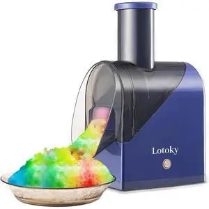 Portable Ice Shaver Machine Slushie Maker Shaved Ice Maker Cocktails Snow Cones Low Noise Easy to Use