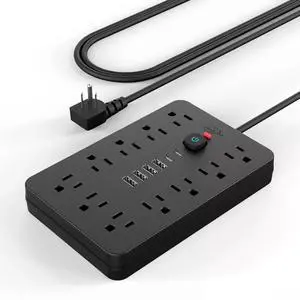 Power Strip Surge Protector with 11 Outlets 4 USB & 2 USB C Ports