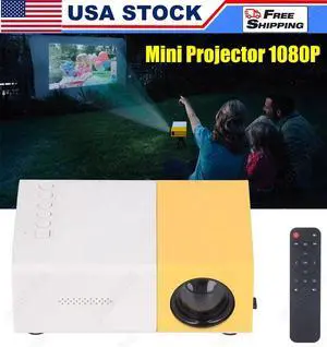 Portable Mini Projector 1080P LED Home Office Theater Cinema For Android iPhone