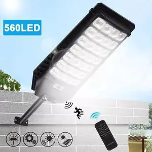 Commercial 2600W Solar Light Outdoor Motion Sensor 200000LM Parking Lot Lights