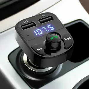 In Car Bluetooth FM Transmitter Radio MP3 Wireless Adapter Car Kit USB Charger
