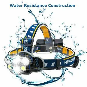 5X LED Rechargeable Headlamp Head Light Flashlight Torch Lamp USA