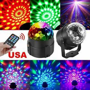 Disco Lights Magic Ball Light Party Stage Light LED DJ Bulb Dance Decor Lighting