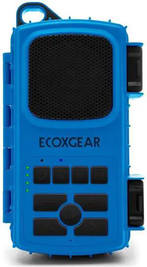ECOXGEAR® GDI-EX3W202 - EcoExtreme 2 Blue Waterproof Case + Bluetooth Speaker