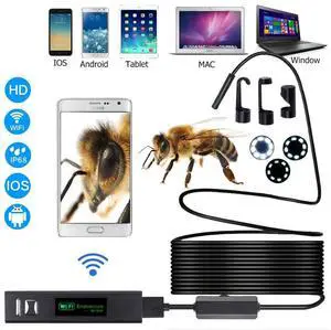 WiFi Waterproof IP68 Endoscope Inspection Camera HD - iPhone, Android, PC
