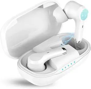 TWS Bluetooth Earbuds Waterproof Bluetooth 5.1 Headset Noise Cancelling Wireless