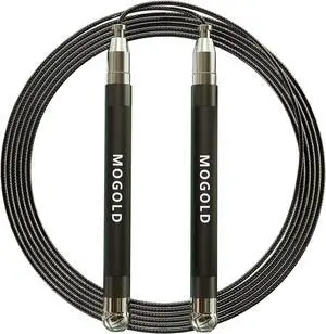 Jump Rope Boxing Lightweight 3-Ropes Ball Bearing Beaded Fitness Gym Speed Skip