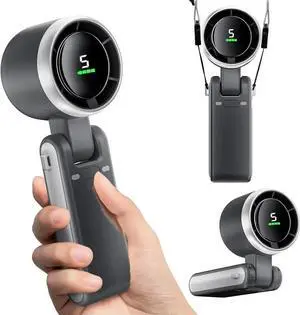 Mini Portable Handheld Turbo Fan USB Rechargeable Cooling Fan Up to 8 Hours US
