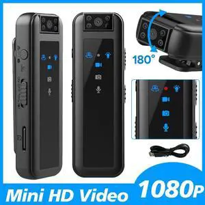 1080P Portable Police Body Camera Pocket Video Audio Recorder Night Vision Cam