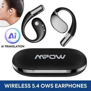 2025 Bluetooth AI Translator Earbuds 144+ Language Real-Time Translate Earphones