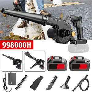 Leaf Blower, 21V Cordless Electric Blower with 2 2.0Ah Batteries and 1 Charger
