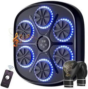 New Music Boxing Machine, Upgraded Wall-Mounted Bluetooth Music Boxing
