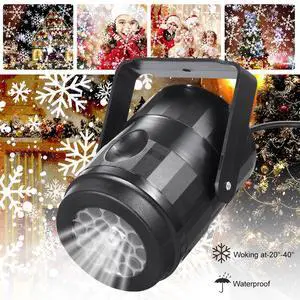 Christmas Snowflake Projector Lights Snowfall Show Lights for Xmas Holiday Party