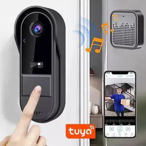 WiFi Wireless Intercom Smart Doorbell Video Security Camera Door Ring Bell Chime