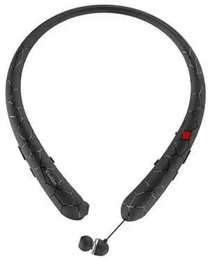 Bluetooth Neckband Headset Wireless Retractable HD Stereo Sound Headphone Mic