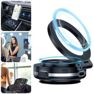 360° Rotation Car Phone Holder Electric Vacuum Magnetic Suction Car Phone Mount