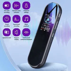 Mini Digital Voice Recorder Dictaphone Audio MP3 Player Sound Recording Device