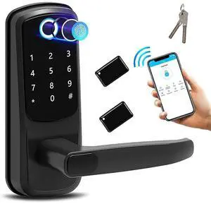 Smart Door Lock Wifi Biometric Fingerprint Touch Password Digital Keyless Keypad