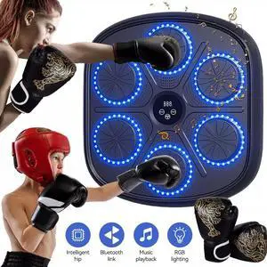 New Music Boxing Machine Upgraded Bluetooth Music Boxing Parent-Child Game