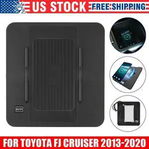 Upgraded 15W Car Wireless Charger Phone Fast Charging Pad For Toyota FJ Cruiser