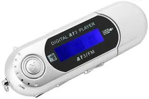 USB Portable Digital MP3 Music Player LCD Screen Support 32GB TF Card &FM Radio