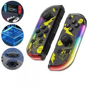 For Nintendo Switch Joy Con L & R Bluetooth Wireless Gamepad Controller no strap