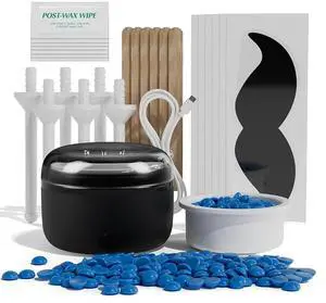 Nose Wax Kit Hair Waxing Kit w/ Beans Ear Body Hair Removal Men Women Painless