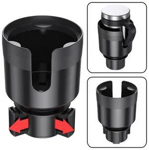 For Large Bottle Mugs Auto Car Cup Holder Expander Adapter Adjustable For TOYOTA