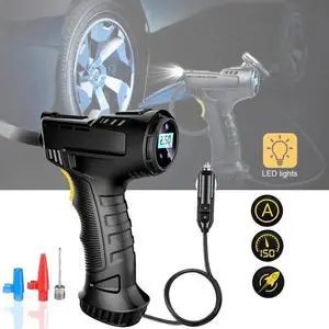 150PSI Mini Electric Tire Inflator Fast Car Bike Air Pump Compressor Automotive