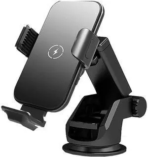 15W Wireless Car Fast Charger Dashboard Automatic Mount For iPhone 13/14 Samsung