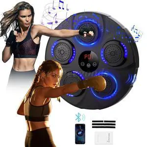 Punching Music Boxing Machine Wall Mounted Electronic Boxing Trainer Targets