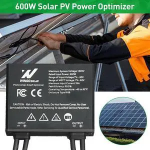 Integrated PV Power Optimizer 600W Input Solar Optimizer MPPT Solar Optimizer US