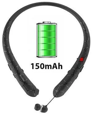 Wireless Headphone Earbuds Sport Neckband Bluetooth Headset HD Stereo Sweatproof