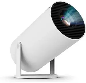 Mini Portable Projector with WiFi 6 BT 5.2 Home Video Projector Android 11.0 OS