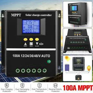 4000W 100A MPPT Solar PV Regulators 12V 24V 36V 48V Solar Charge Controller
