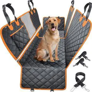 Dog Car Seat Cover Waterproof Seat Cover Hammock 600D Heavy Duty Scratch Proof