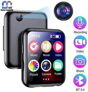 Bluetooth HiFi MP3 Player MP4 Media Camera FM Radio Recorder Video Music Player