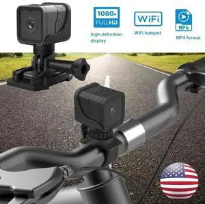 Portable Sports Cam Action Camera WIFI 1080P Motorcycle Bike Driving Recorder US