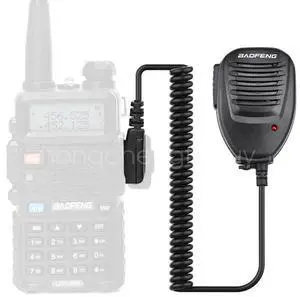Handheld Speaker Microphone Shoulder Mic For Baofeng UV-5R BF-888S Walkie-talkie