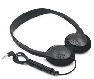 3.5mm Lightweight Gaming Headset On Ear Headphones Music For MP3 PC Cell Phones